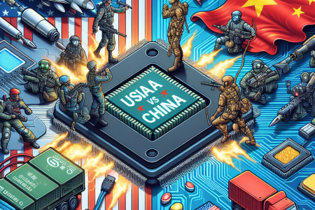 Perang Teknologi: Amerika vs Tiongkok di Balik Layar Chip dan Data