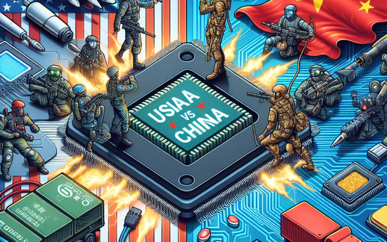 Perang Teknologi: Amerika vs Tiongkok di Balik Layar Chip dan Data